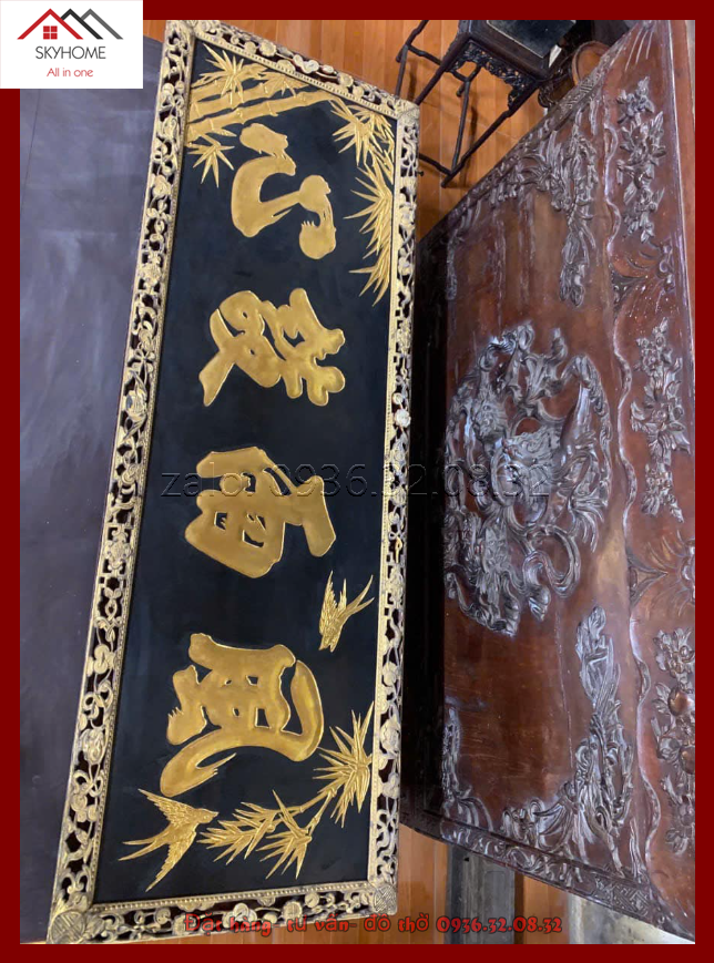 Hoành phi thờ chữ 